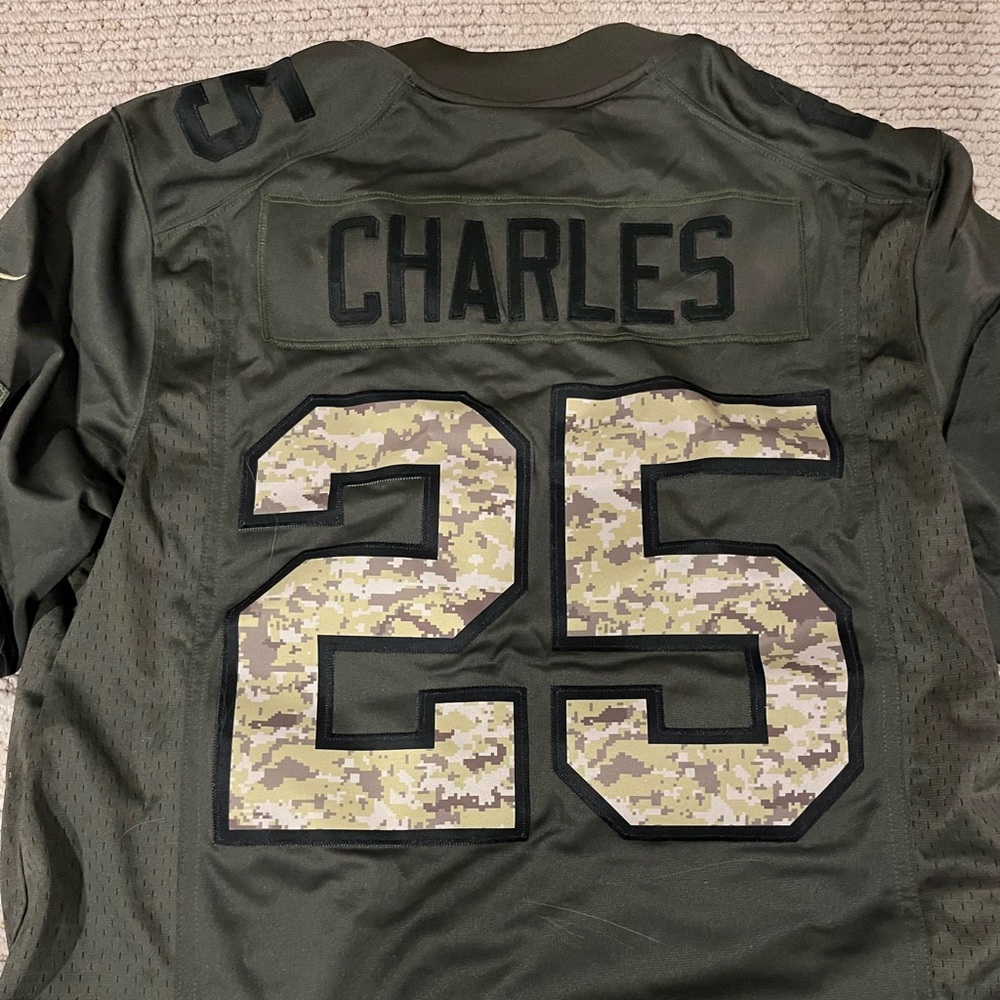 Jamaal Charles Salute to Service Jersey